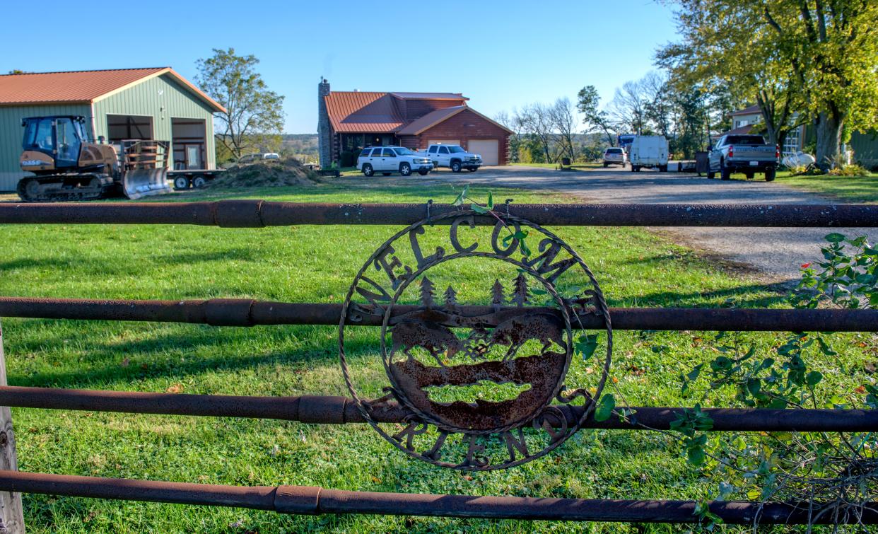 This property at 31929 American Legion Road in rural Mackinaw was the scene of a double shooting Oct. 22 that killed Rebecca Bolin and critically injured her husband, Douglas Bolin, police said.