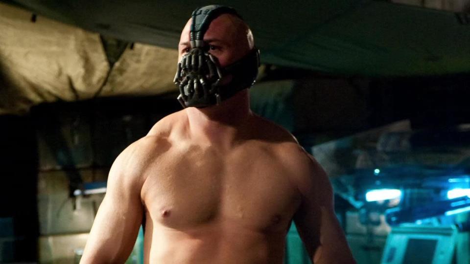 <p>While it may not be as extreme as some of the above, Tom Hardy knows how to bulk up quick. According to <i><a href="http://www.mensfitness.com/training/build-muscle/how-to-get-jacked-like-a-superhero/slide/4" rel="nofollow noopener" target="_blank" data-ylk="slk:Men’s Fitness;elm:context_link;itc:0;sec:content-canvas" class="link ">Men’s Fitness</a></i>, Hardy’s workouts were split up throughout the day (similar to Lawrence), and the muscle training would start in the morning, then lunchtime, then early evening, and finally before bed. Each session would last approximately 20 minutes, focusing on strength training. He allegedly put on 30 pounds in three months. Hardy also transformed his body for other films including “Bronson” and “Warrior.” About “Bronson,” he told <i>Ask Men</i>: “There was no official regime. I did very non-specific exercises such as press-ups, push-ups, ab work and resistance training with the help of my Pnut, who is a 16 stone of pure muscle and also an ex-U.S. Marine.”</p>