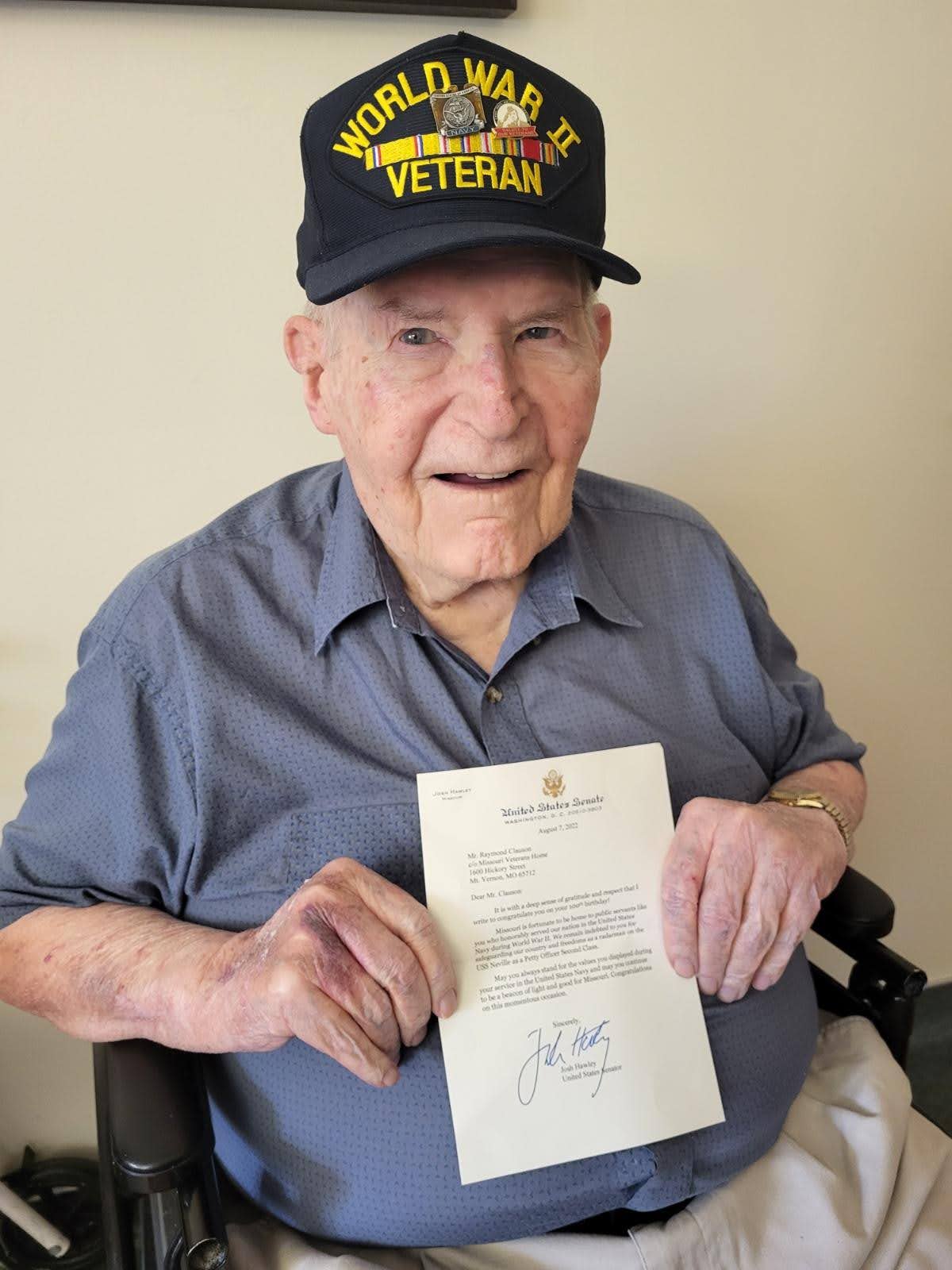Local man Bud Clauson, who turns 100 today, was part of four World War II invasions.