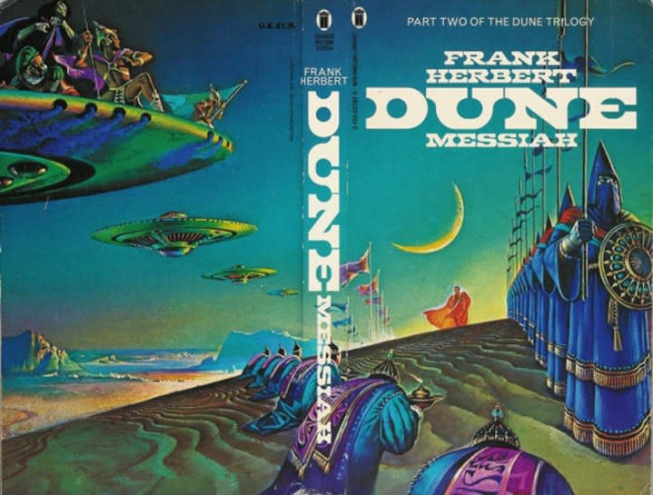 The cover art to Dune Messiah.