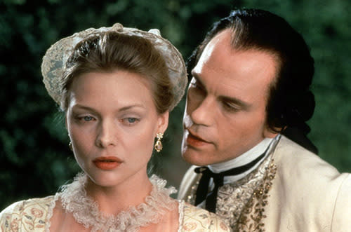 Dangerous Liaisons (1988) – John Malkovich & Michelle Pfeiffer