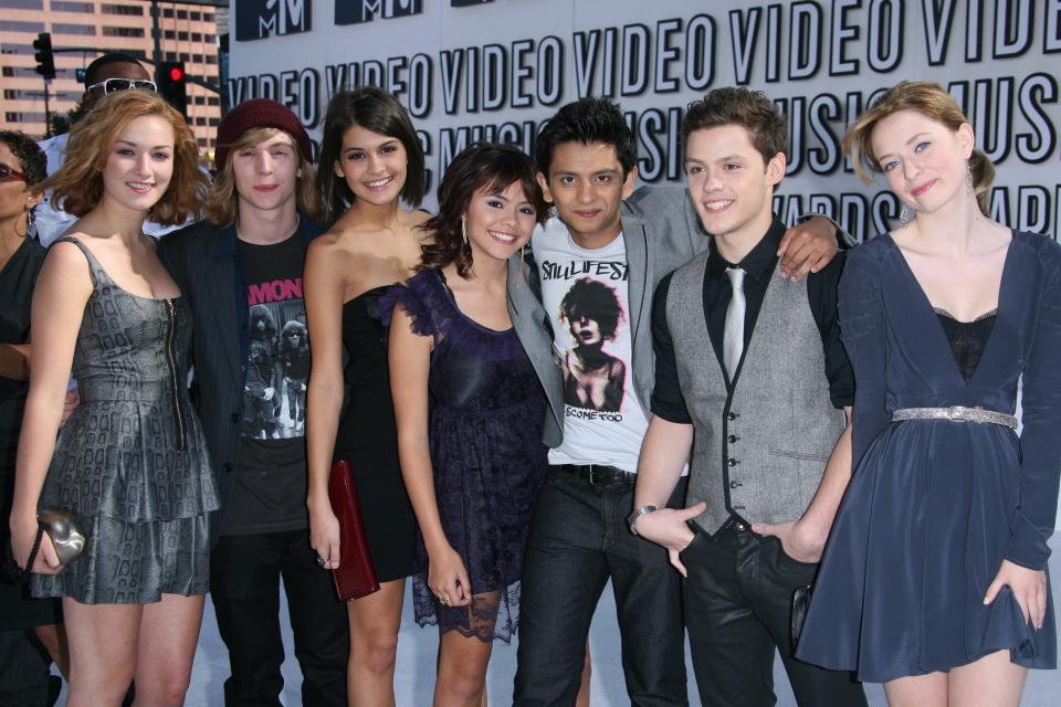 The cast of Skins (US) attend the 2010 MTV Video Music AwardsMatt Baron/BEI/Shutterstock