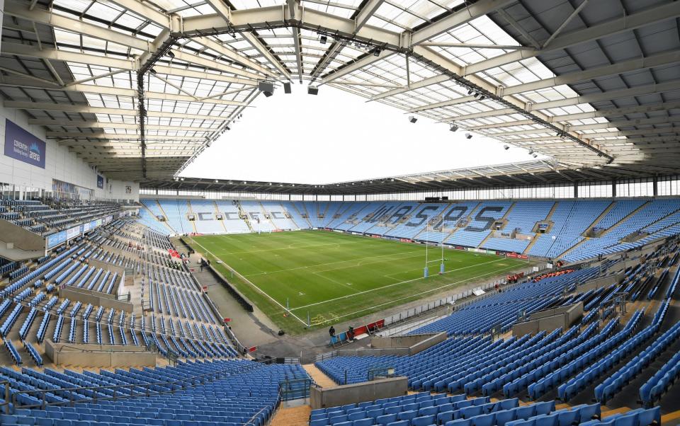 The Coventry Building Society Arena pitch - GETTY IMAGES