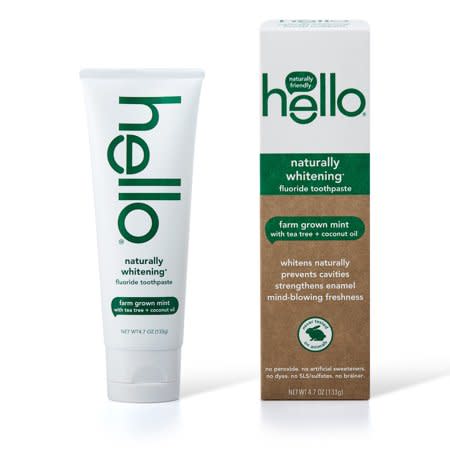 Hello Naturally Whitening Fluoride Toothpaste (Hello Products / Hello Products)