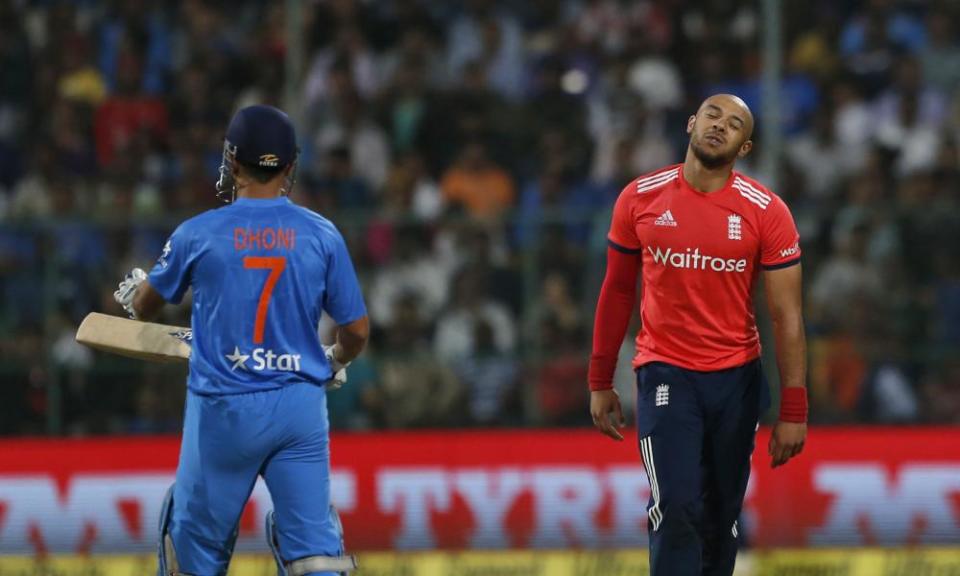 Tymal Mills has taken three wickets and scored no runs in his four Twenty20 internationals.