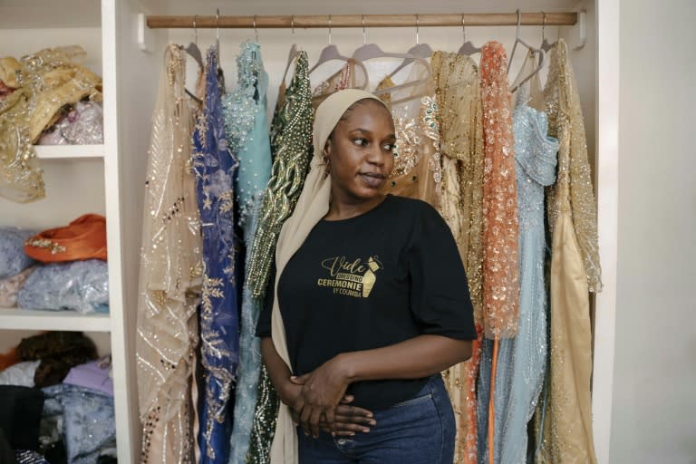 Seynabou Sarr launched her second-hand boutique in 2018 (CARMEN ABD ALI)