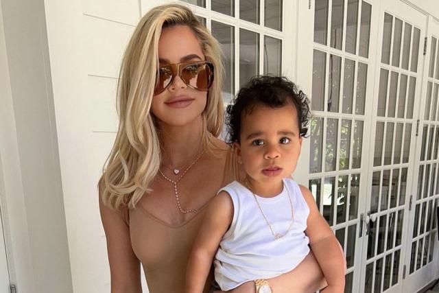 Khloe Kardashian's 3-Year-Old Daughter True Thompson Poses in Expensive  Outfit