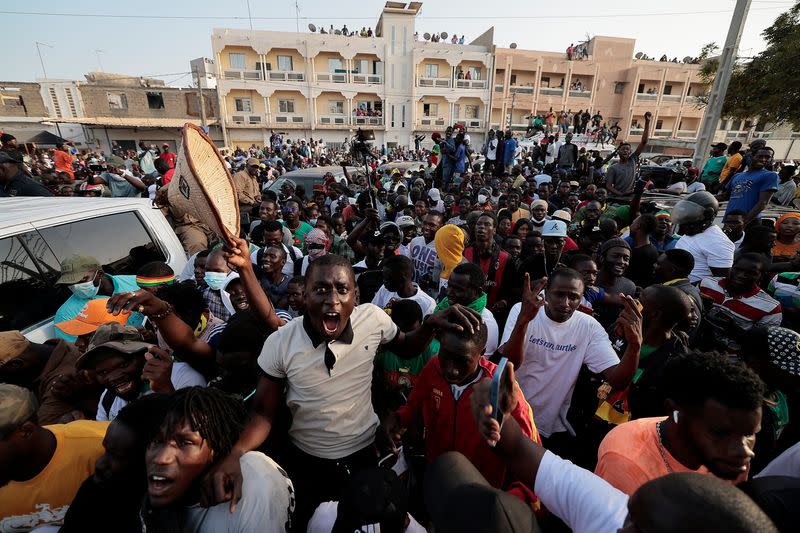 Thousands of Senegal opposition supporters gather for three-day protest