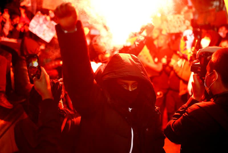 Protest against the death of George Floyd, in London