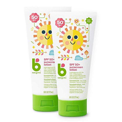 Babyganics Baby Sunscreen Lotion with SPF 50