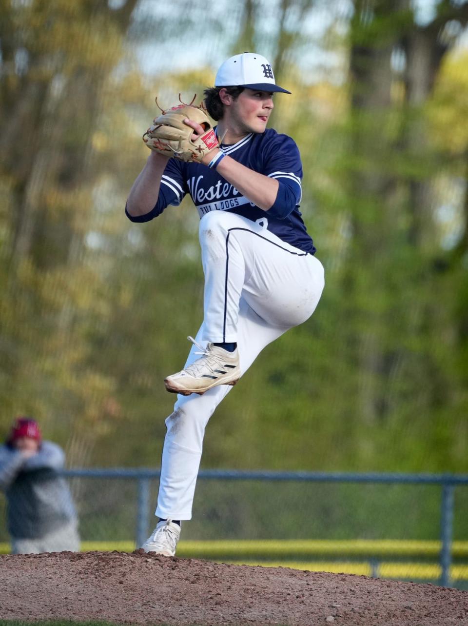 Jack Tenuta started on the mound for Westerly.