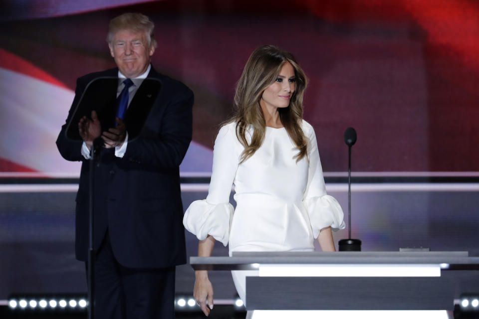 Melania Trump in the convention spotlight