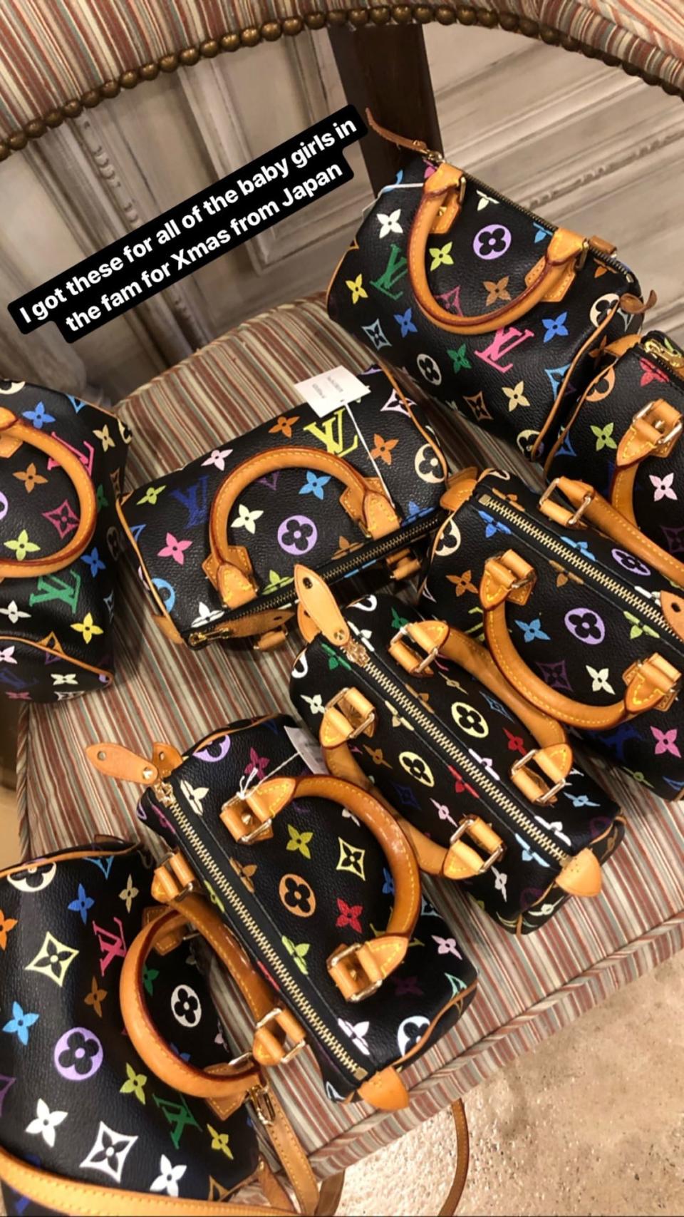 Kim Kardashian West bought Louis Vuitton bags for her family’s baby girls—but how young is too young to own luxury goods?