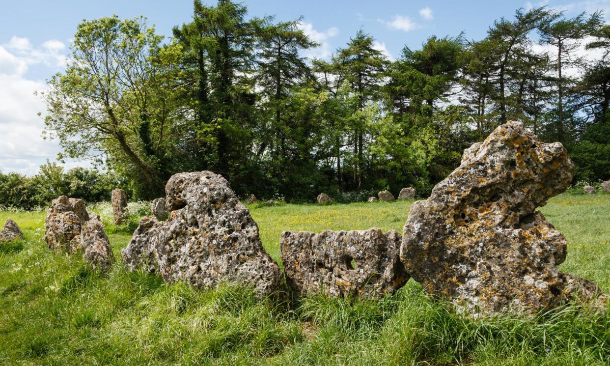 <span>Part of the King’s Men stone circle. </span><span>Photograph: Robin Weaver/Alamy</span>