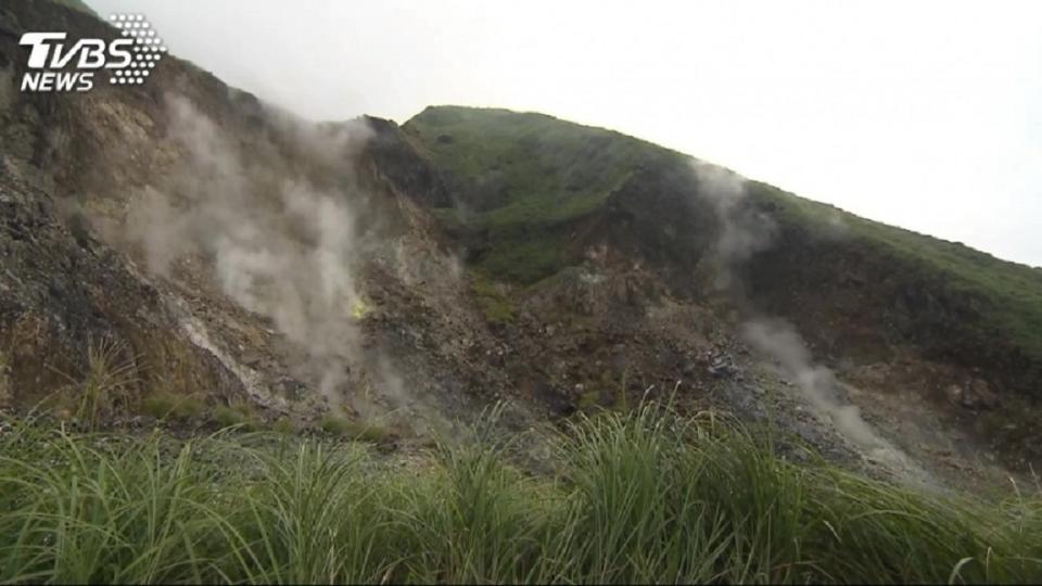 學者證實大屯火山群為一活火山。圖／TVBS