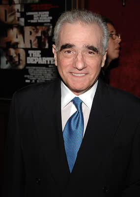 Martin Scorsese at the New York premiere of Warner Bros. Pictures' The Departed