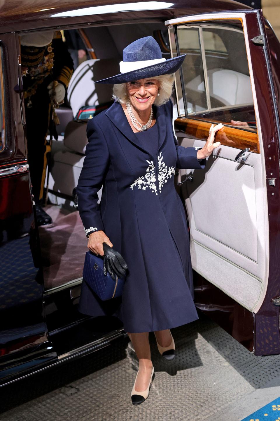 Duchess of Cornwall arrives at State Opening of Parliament