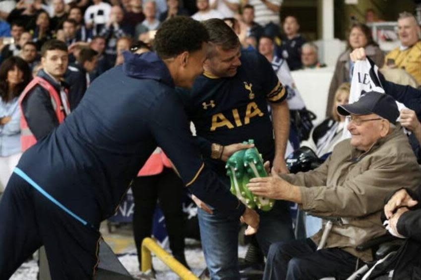 Surprise: Dele Alli gave Ken Stanley another amazing memory on Sunday
