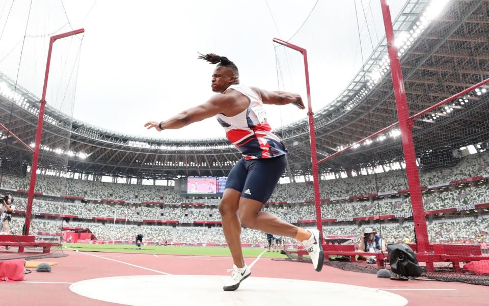 Lawrence Okoye starts his Olympic journey - GETTY