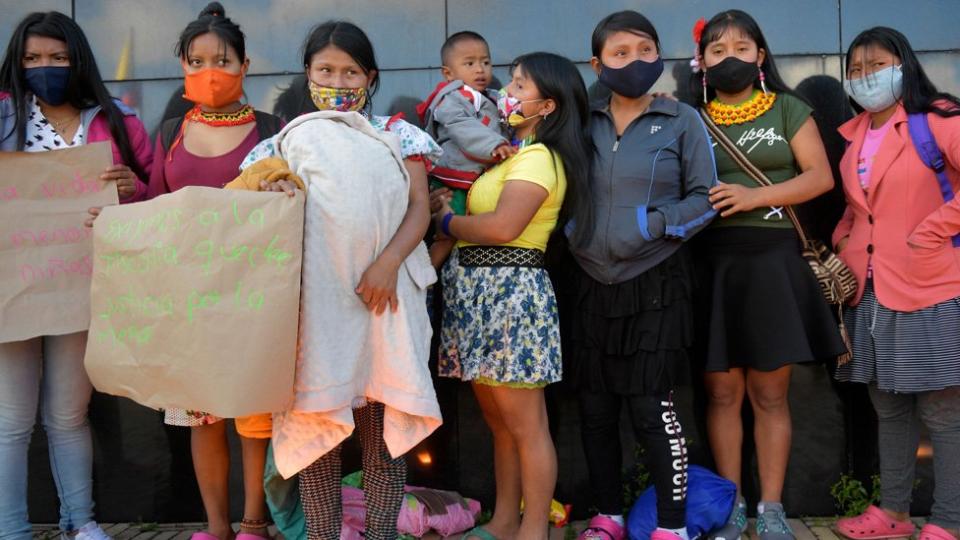 Protestas indigenas colombia