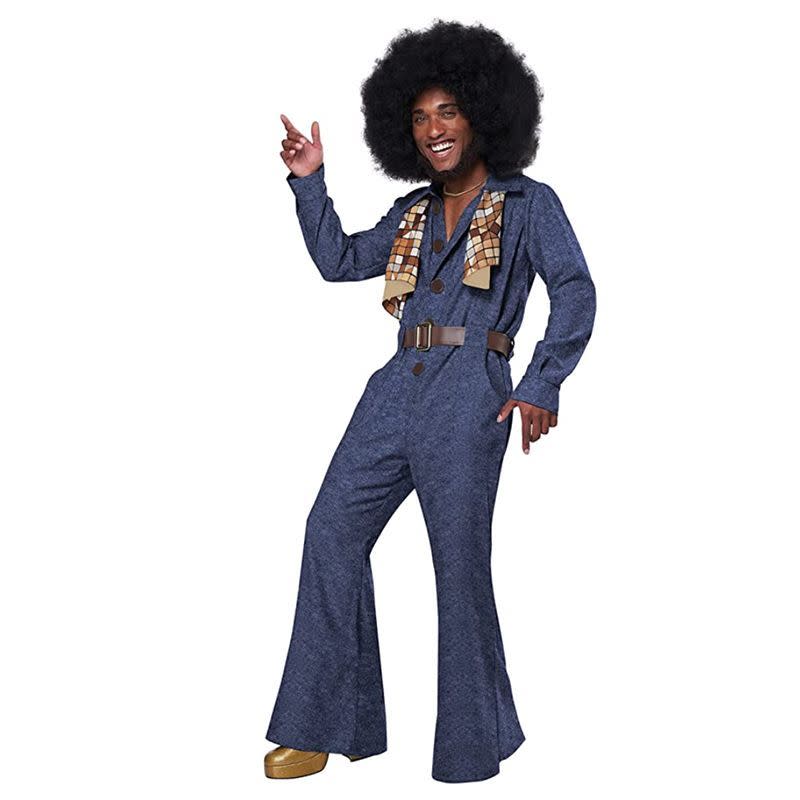 '70s Denim Jumpsuit Costume