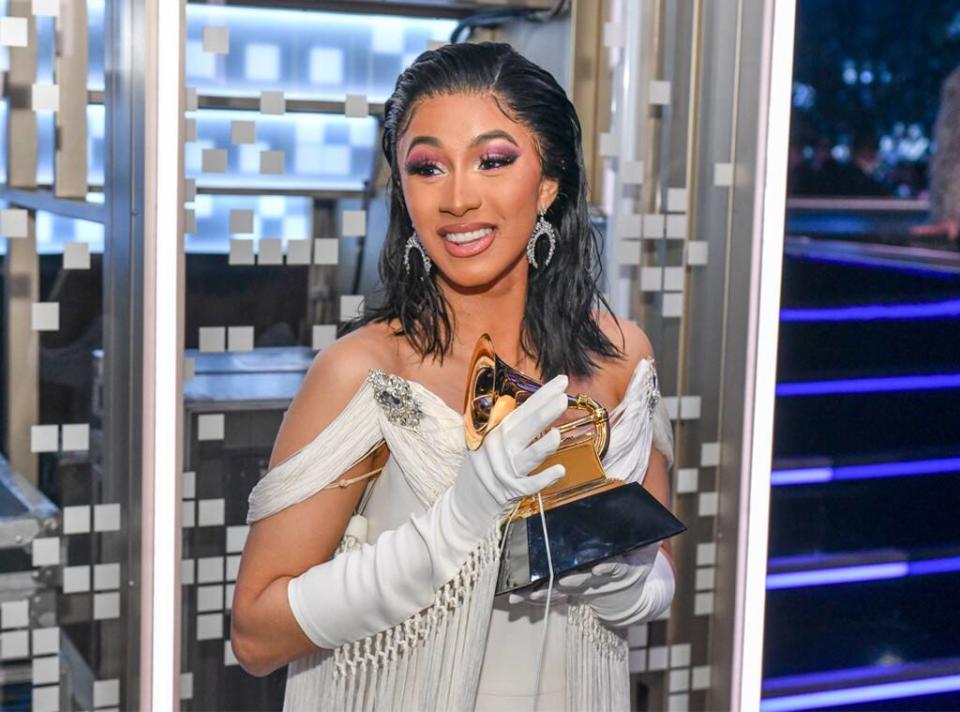 Cardi B, 2019 Grammys, Grammy Awards, Candid Moments