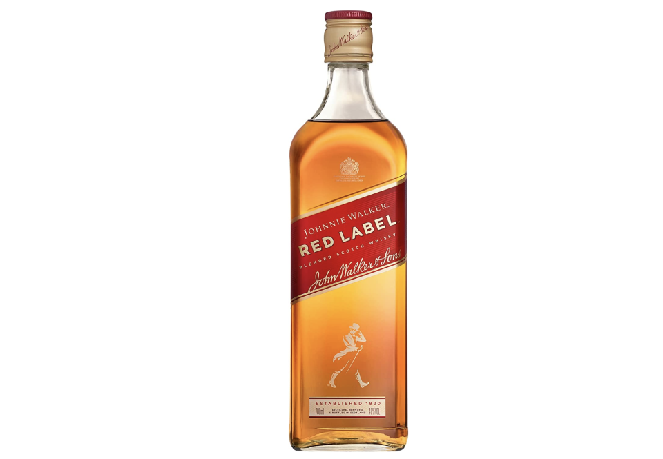 Whisky Johnnie Walker Red Label 700 ml. (Foto: Amazon)