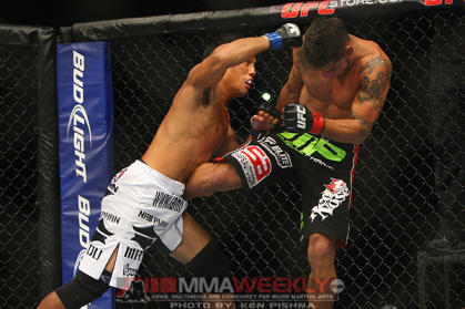 Leonard Garcia and Nam Phan at UFC 136