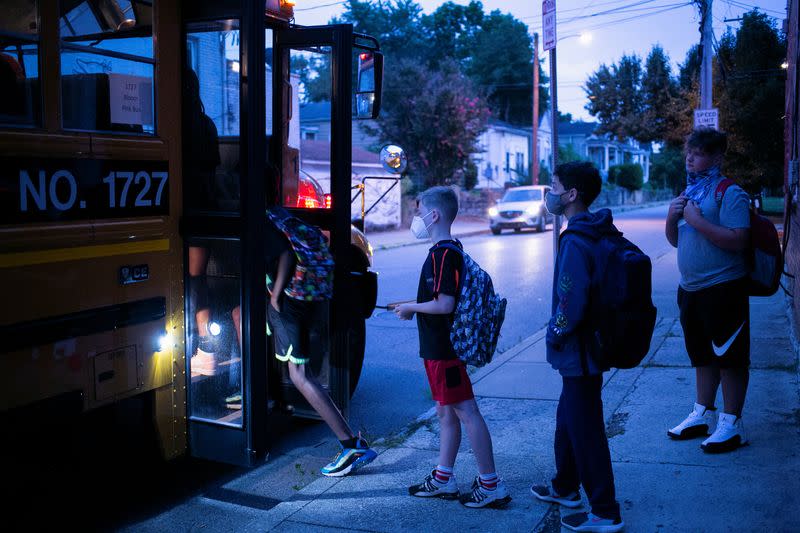 Students prepare to go back to school in Louisville