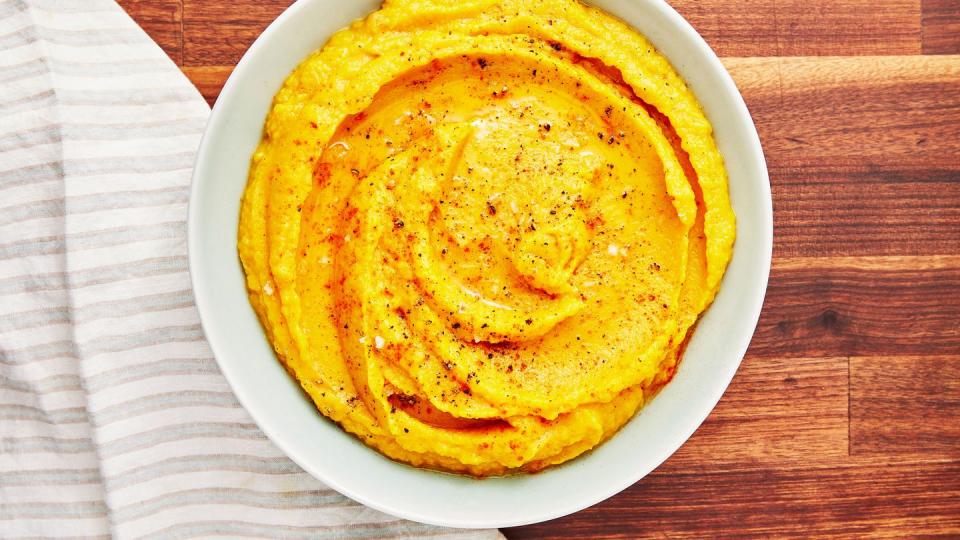 mashed butternut squash