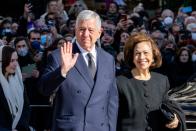 <p>Prince Alexander and Princess Katherine of Serbia also traveled to the Greek capital.</p>