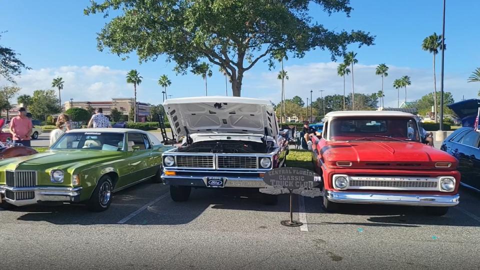 The Waterford Lakes Town Center hosted a Veterans Day Back to the Classics car show.