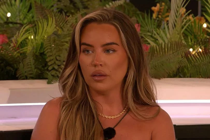 Tanned women on holiday