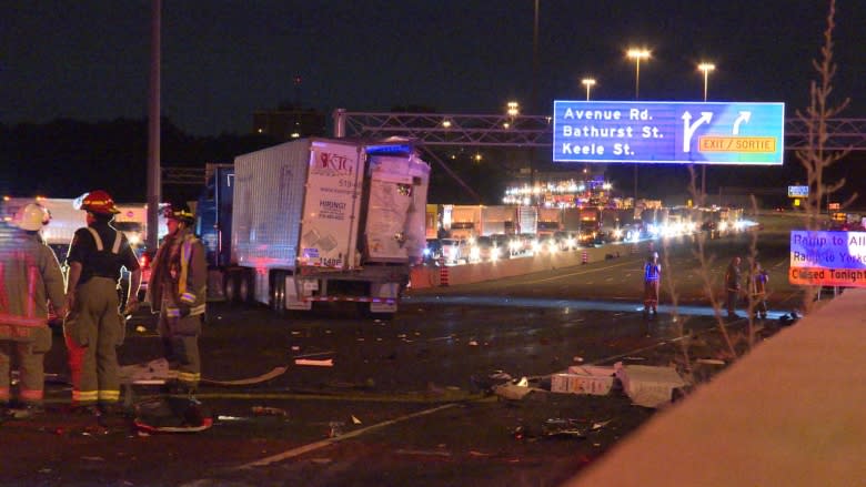 Collisions involving transport trucks surging in Ontario