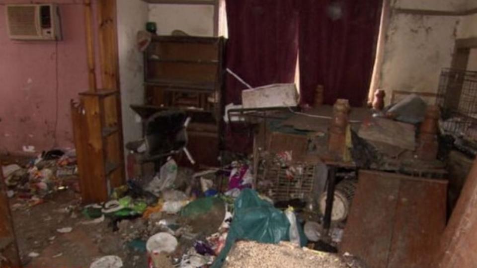 Food was left to rot in the home according to the owner. Photo: A Current Affair