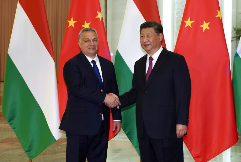 Hungarian Prime Minister Viktor Orban has nurtured close ties with Xi Jinping's China (Andrea VERDELLI)