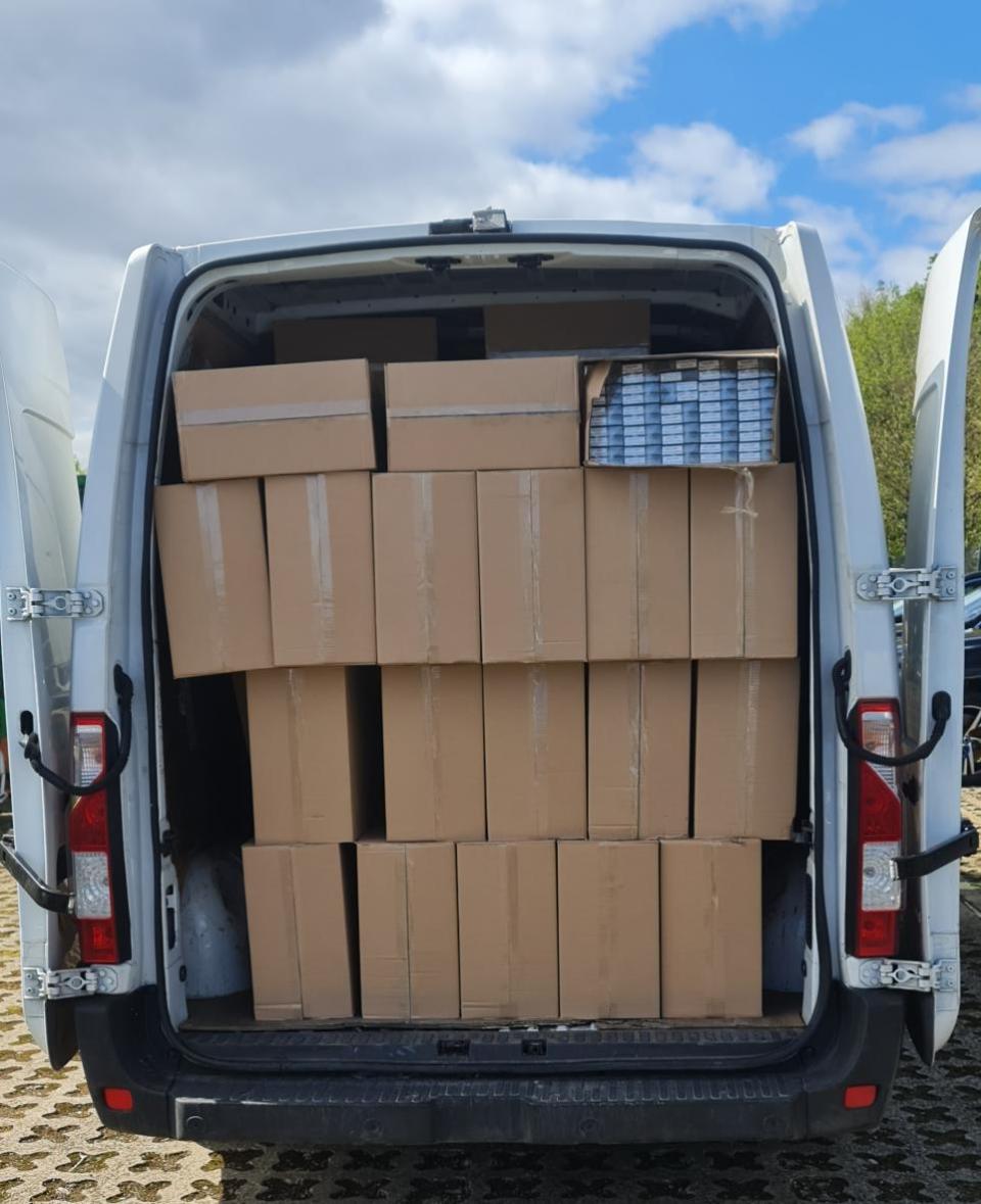 The Northern Echo: Police seize more than a million illegal cigarettes when they stop this vehicle on the A19