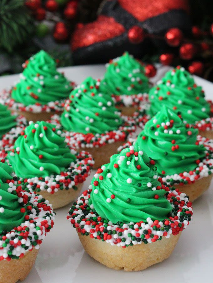 Christmas Tree Cookie Cips