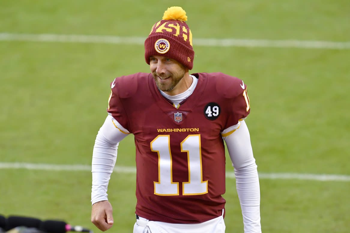 Ex-Washington quarterback Alex Smith