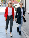 <p>Kristen Stewart and fiancée Dylan Meyer head to lunch on May 9 in N.Y.C.</p>