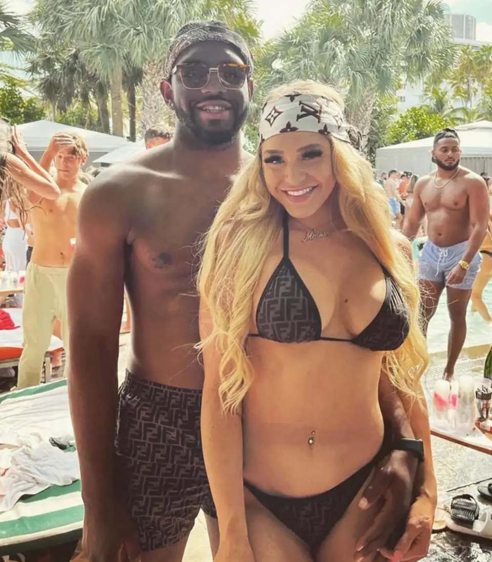 Courtney Clenney and Christian Obumseli (Instagram)