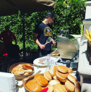 <p>The <em>Magic Mike</em> star seemed in all his manly glory manning the grill and feed the masses at his home. (Photo:<a rel="nofollow noopener" href="https://www.instagram.com/p/BWJ32RNjM2P/?taken-by=joemanganiello&hl=en" target="_blank" data-ylk="slk:Joe Manganiello via Instagram;elm:context_link;itc:0;sec:content-canvas" class="link "> Joe Manganiello via Instagram</a>) </p>