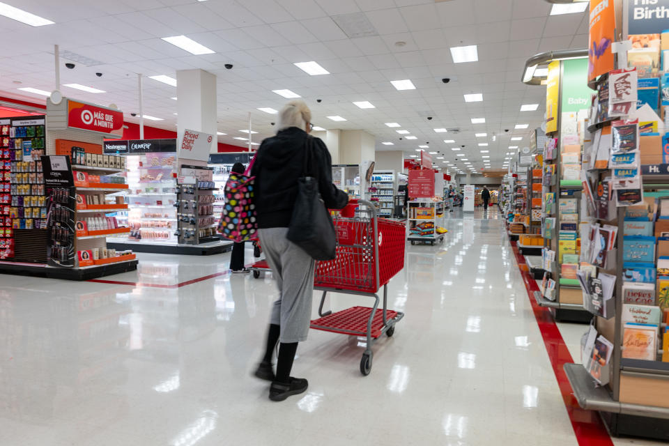 Target es una de las cadenas de tiendas más grande de Estados Unidos, y competidor directo de Walmart. (Foto de Spencer Platt/Getty Images)