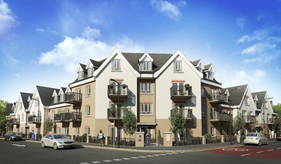 <b>Southall, Middlesex; £160,000 guide price </b><br>In zone 4 of London you can bag yourself a one-bedroom apartment with balcony<br><a href="http://www.barratthomes.co.uk/new-homes/middlesex/H358701-The-Primary/" rel="nofollow noopener" target="_blank" data-ylk="slk:Barratt London;elm:context_link;itc:0;sec:content-canvas" class="link ">Barratt London</a>