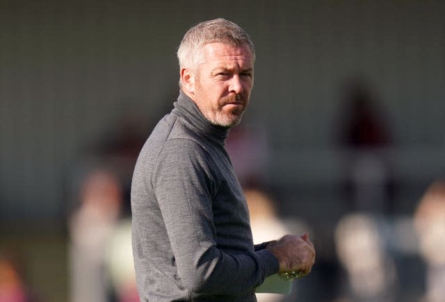 New Leicester manager Willie Kirk (Adam Davy/PA).