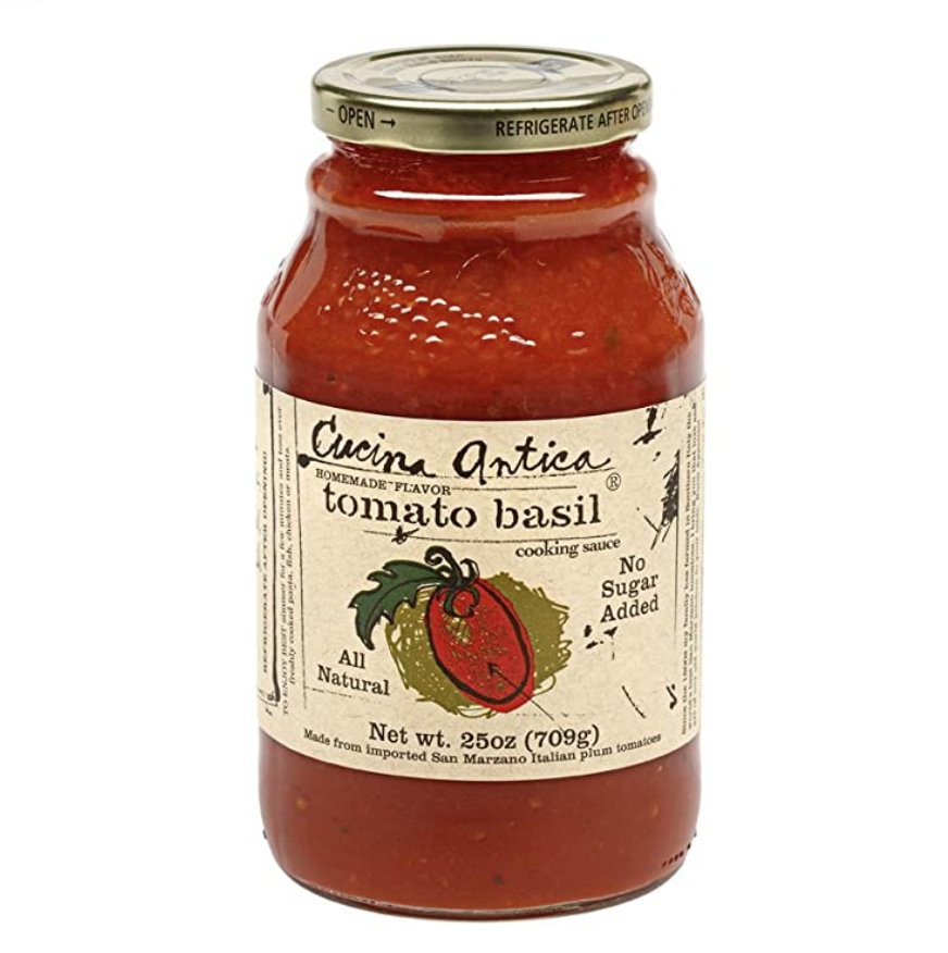 6) Tomato Basil Pasta Sauce