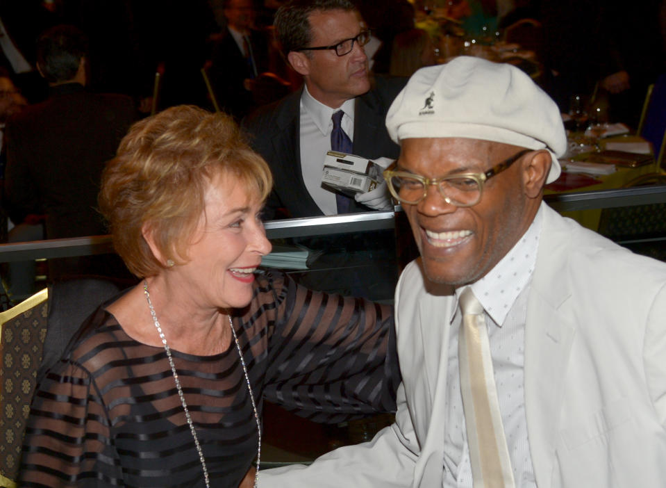 Judge Judy and Samuel L. Jackson