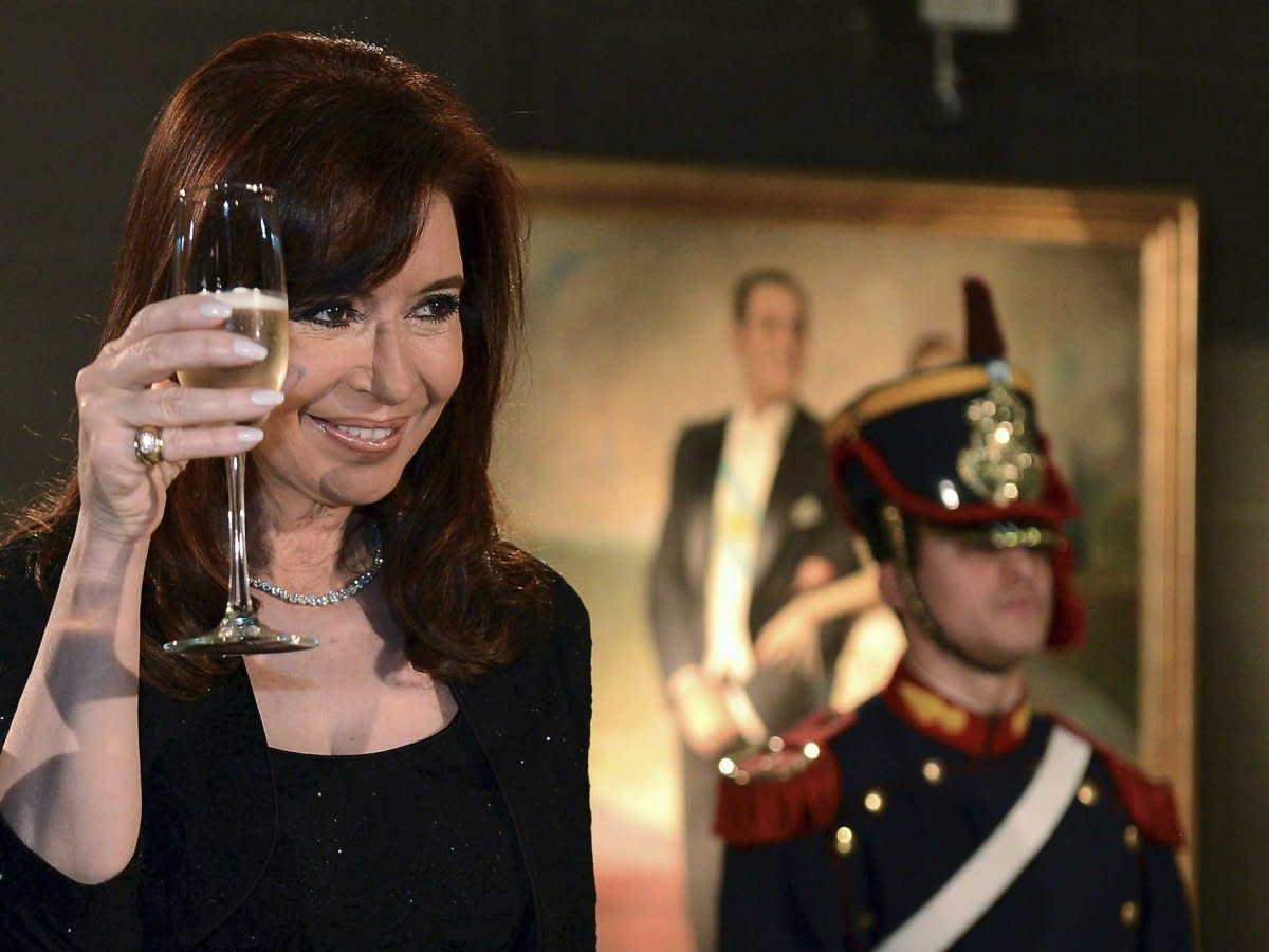 Argentina's President Cristina Fernandez de Kirchner putin