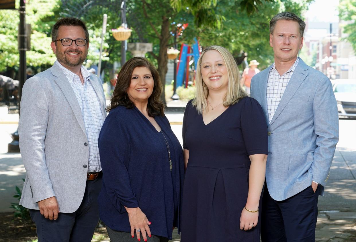 Pictured are Charley Sexton, from left, Shaun Fulco, Lauren Miller and Scott Bird.