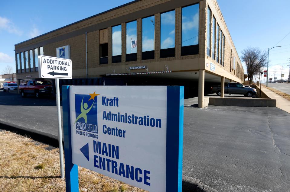 The Kraft Administrative Center is the headquarters for Springfield Public Schools, which experienced an uptick in teacher resignations and retirements during the 2021-22 year.